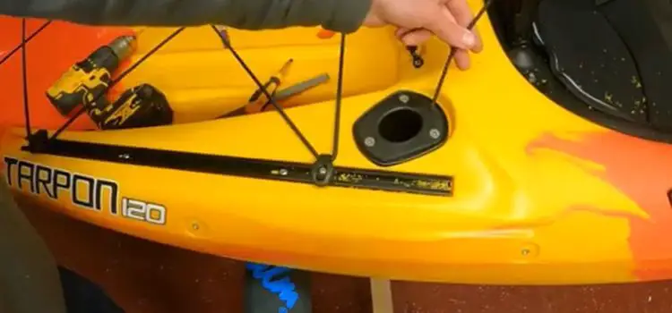 How to Install a Rod Holder on a Kayak 