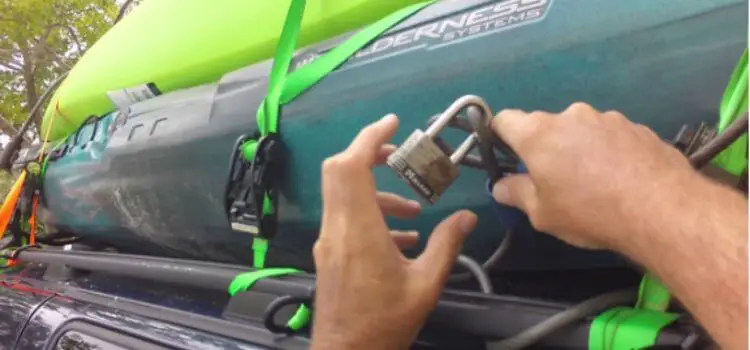 How to Lock Up a Kayak Outside